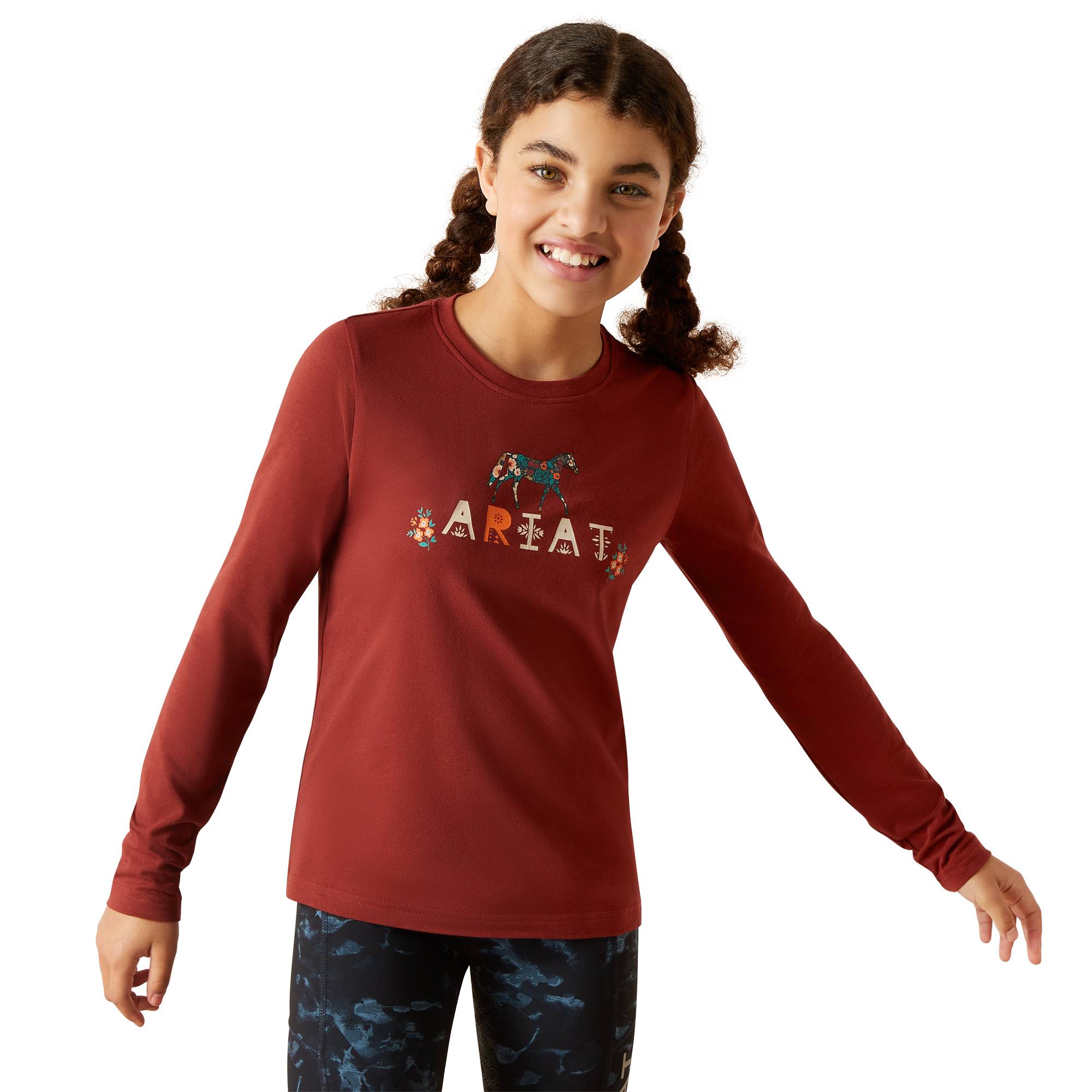 Ariat Kids Blossom Pony Tee Shirt