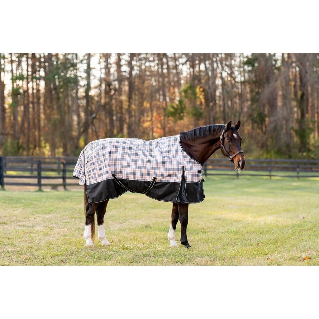 TuffRider 1200D Comfy Plaid Standard Neck Turnout 200g