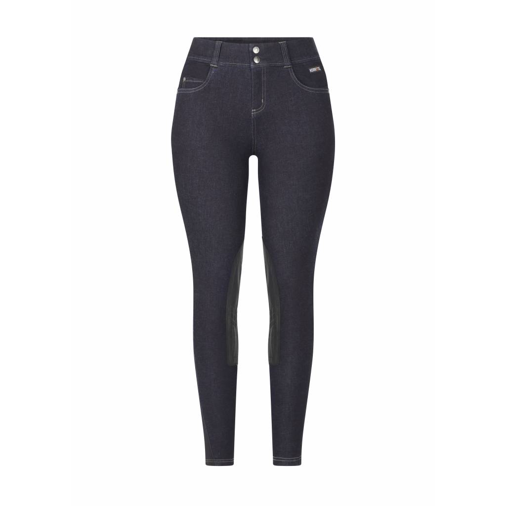 Kerrits Ladies Cozy Rider Denim Knee Patch Breeches