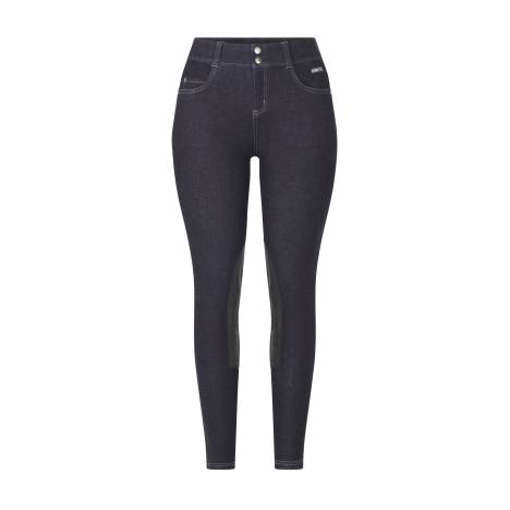 Kerrits Ladies Cozy Rider Denim Knee Patch Breeches