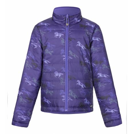 Kerrits Kids Pony Tracks Reversible Quilted Jacket