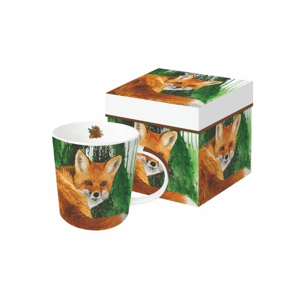 Forest Fox Boxed Mug