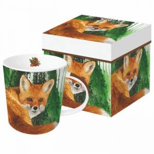 Forest Fox Boxed Mug
