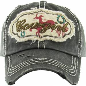 AWST Int'l Cowgirl Washed Vintage Cap