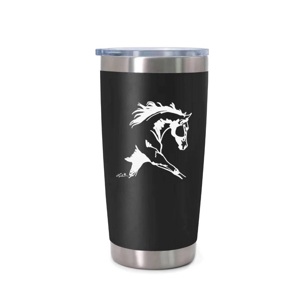 AWST Int'l Lila Extended Trot Stainless Steel Wine Tumbler with Slide Top