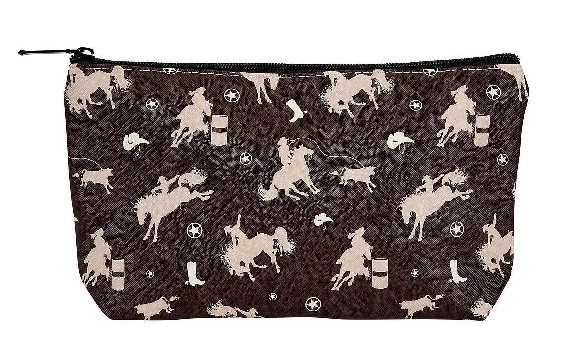 AWST Int'l "Lila" Rodeo Cosmetic Pouch