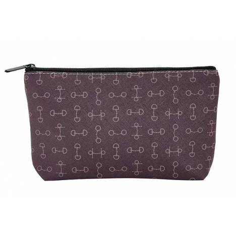 AWST Int'l "Lila" Snaffle Bits Cosmetic Pouch