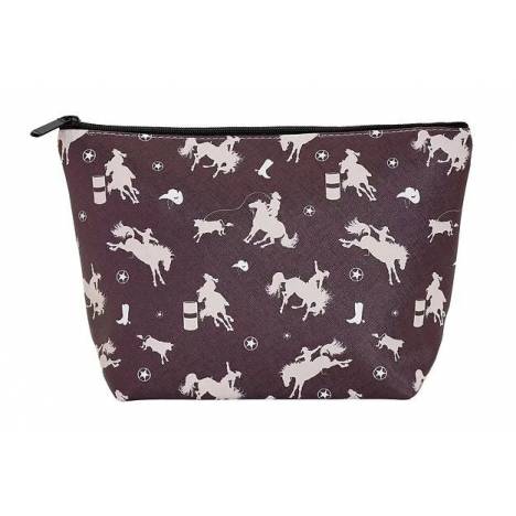 AWST Int'l "Lila" Rodeo Cosmetic Pouch