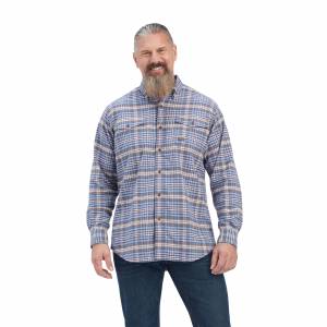 Ariat Mens Rebar Flannel DuraStretch Work Shirt