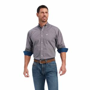 Ariat Mens Wrinkle Free Shea Classic Fit Shirt