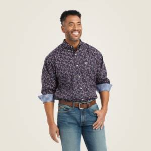 Ariat Mens Wrinkle Free Elliott Classic Fit Shirt