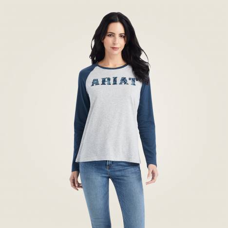 Ariat Ladies REAL Ariat Baseball Tee Shirt