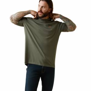 Ariat Mens Rebar Cotton Strong T-Shirt