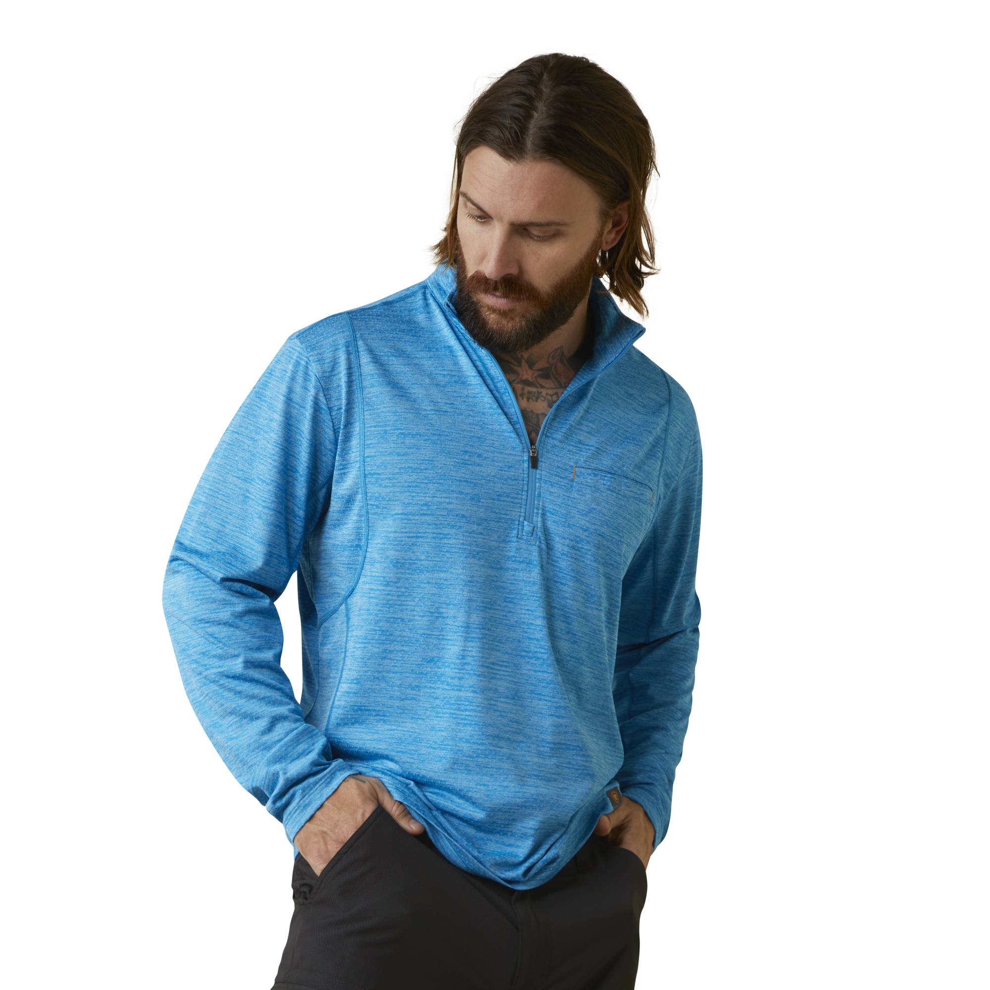 Arait Mens Rebar Evolution 1/2 Zip T-Shirt