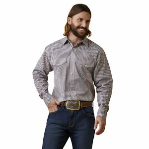 Ariat Mens Pro Series Oswald Classic Fit Snap Shirt