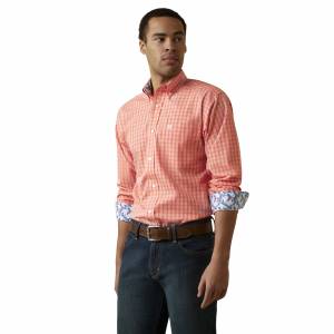Ariat Mens Wrinkle Free Winston Fitted Shirt
