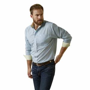 Ariat Mens Wrinkle Free Colten Fitted Shirt