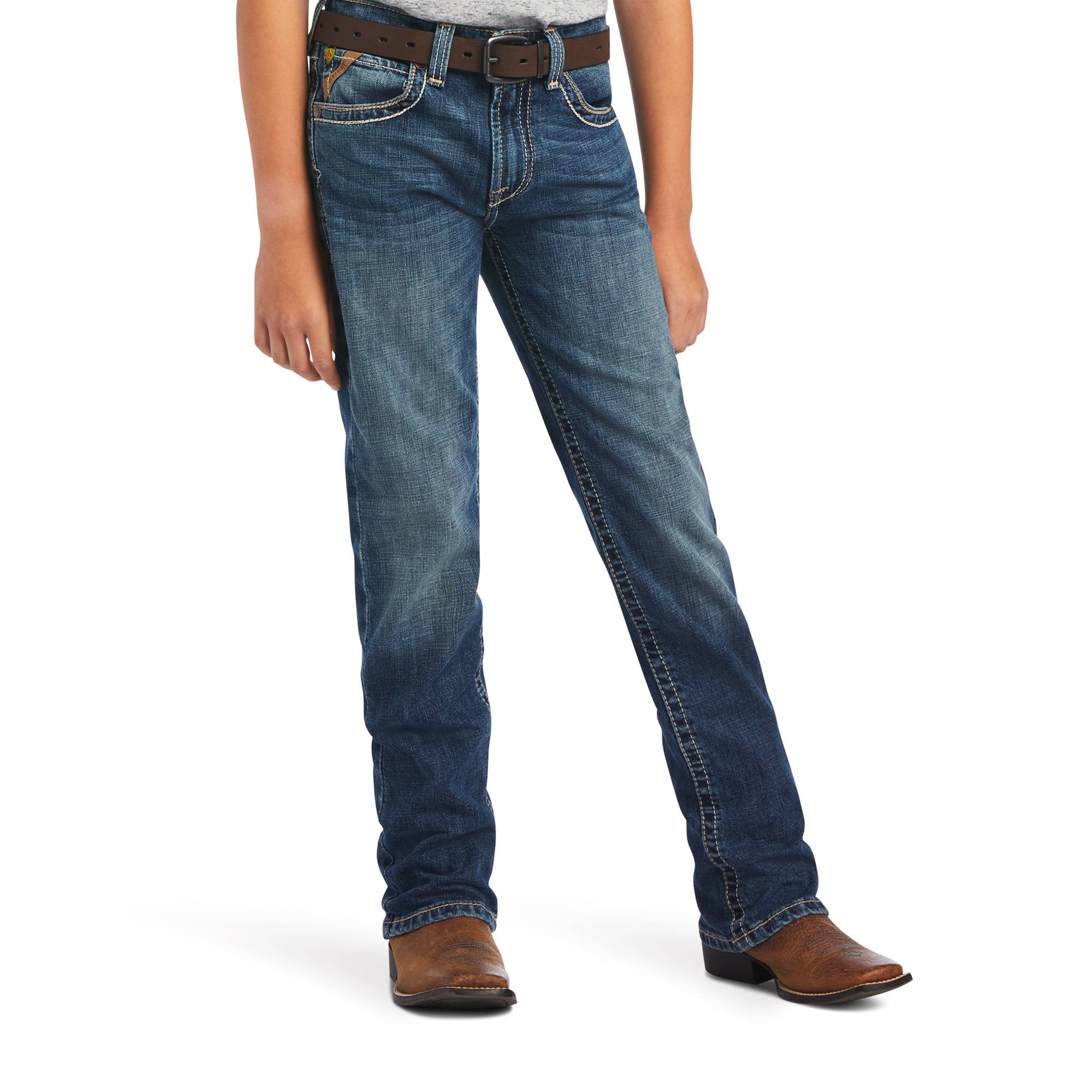 Ariat Kids B5 Slim Wilson Stackable Straight Leg Jeans