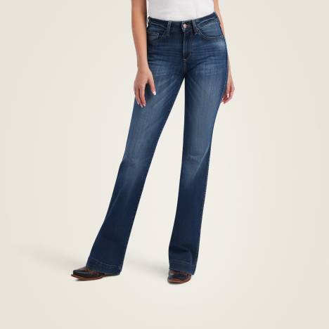 Ariat Ladies Slim Trouser Mckenna Wide Leg Jeans