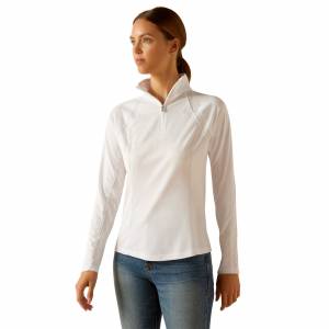 Ariat Ladies Sunstopper 3.0 1/4 Zip Baselayer Shirt