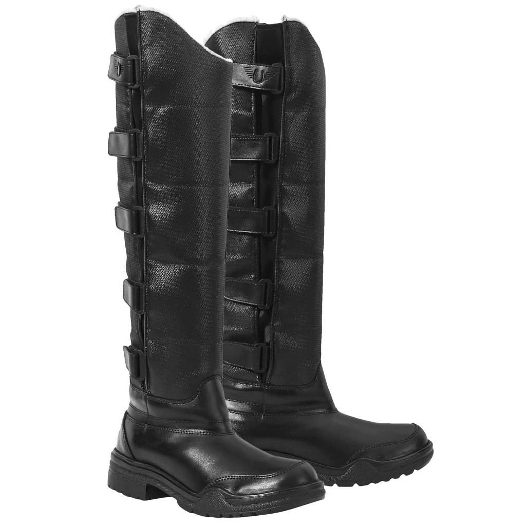 TuffRider Ladies Tempest Winter Tall Boots with Side hook & loop fastener Closure