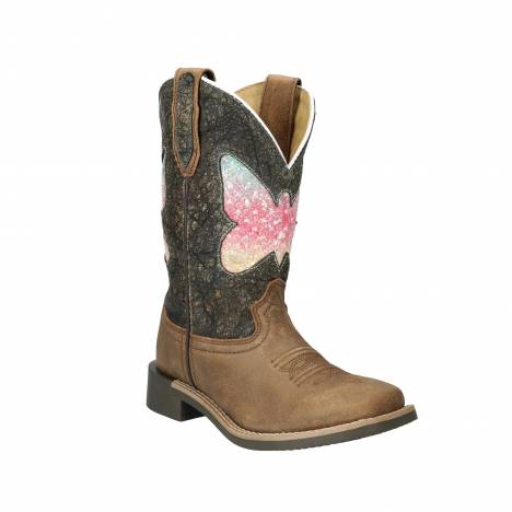 Smoky Mountain Kids Chloe Square Toe Boots