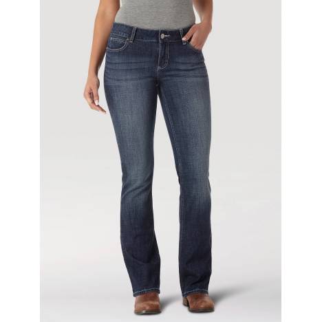 Wrangler Ladies Essential Bootcut Jeans