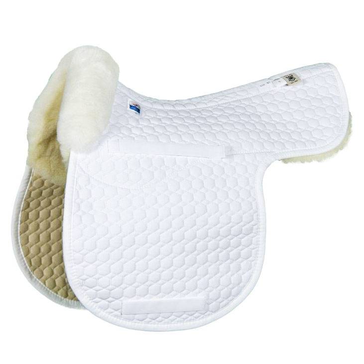 E.A. Mattes Gold All Purpose Contour Pad with Bare Flaps/Sheepskin Trim