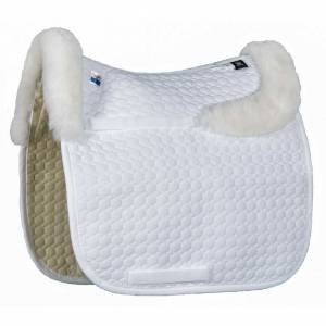 E.A. Mattes Platinum All Purpose Square Pad without Sheepskin Panels with Front/Rear Trim Only