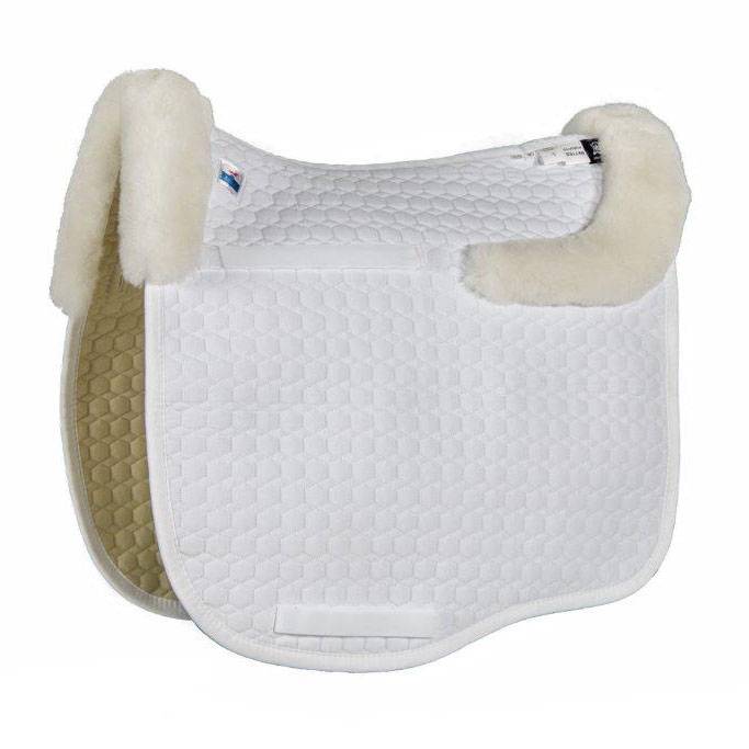 E.A. Mattes Platinum EuroFit Jump Pad with Bare Flaps & Sheepskin Trim