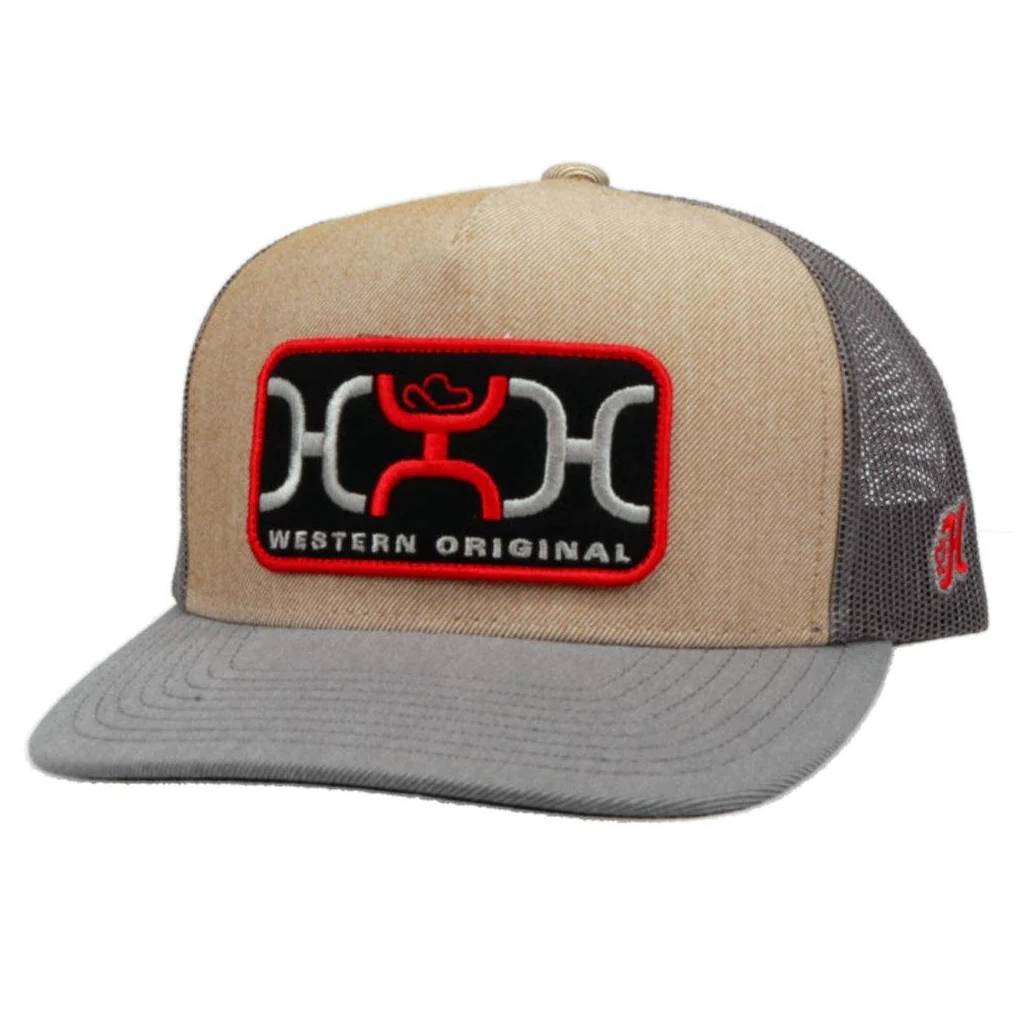 Hooey Loop 5 Panel Trucker Hat with Rectangle Patch