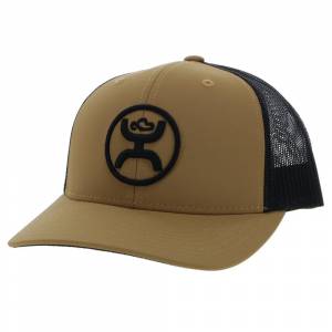 Hooey O-Classic 6-Panel Trucker Hat with Circle Logo