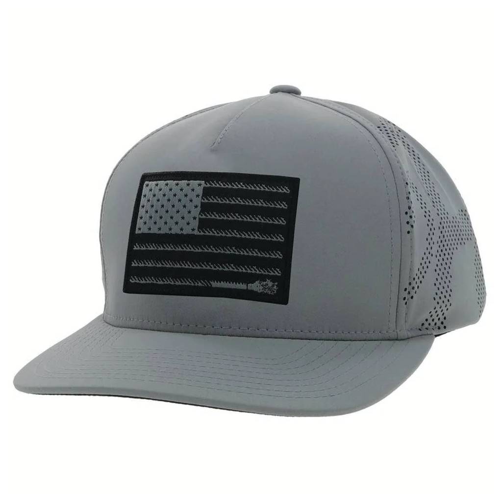 Hooey Liberty Roper 5-Panel Trucker Hat with Rectangle Patch