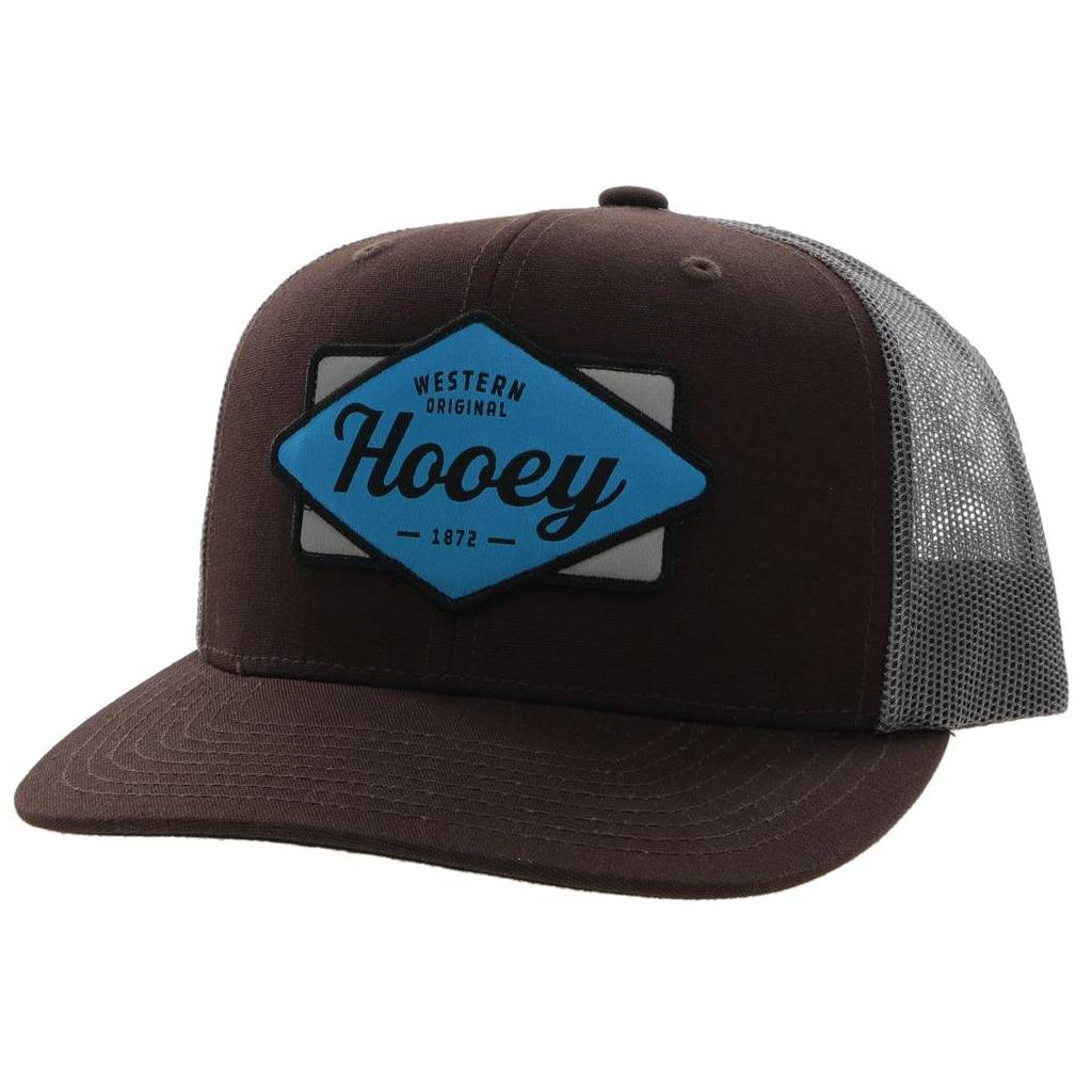 Hooey Diamond 6-Panel Trucker Hat with Patch