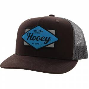 Hooey Diamond 6-Panel Trucker Hat with Patch