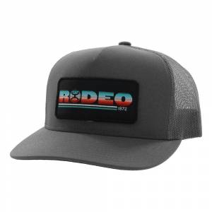 Hooey Rodeo 5-Panel Trucker Hat with Rectangle Patch