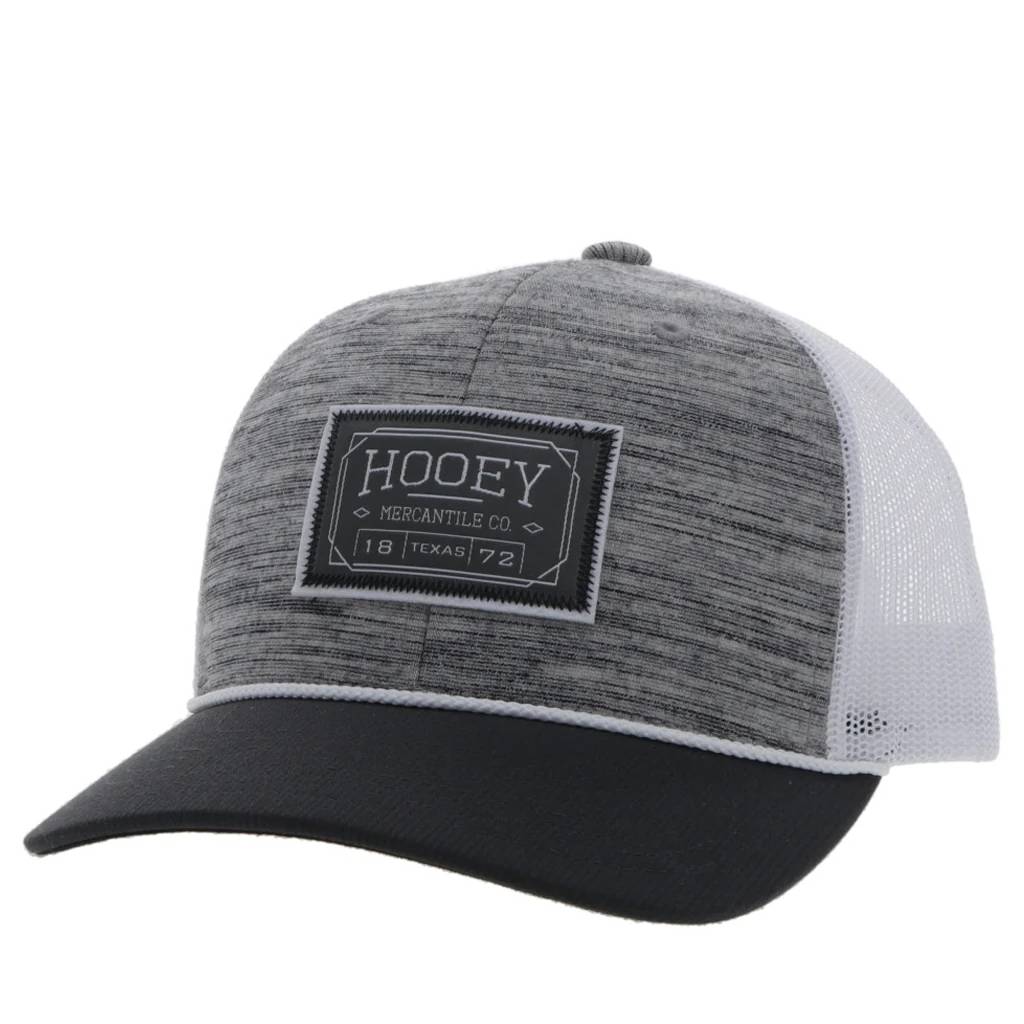Hooey Doc 6-Panel Trucker with Rectangle Patch