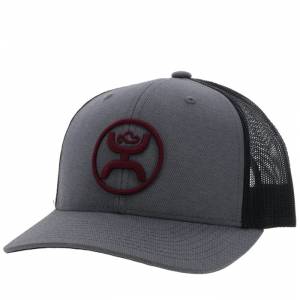 Hooey O-Classic 6-Panel Trucker Hat with Hooey Logo