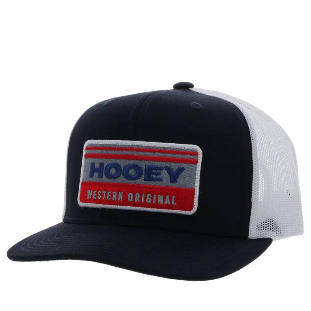 Hooey Horizon 6-Panel Trucker Hat with Rectangle Patch