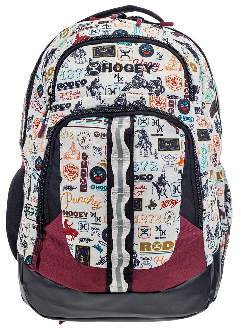 Hooey Ox Rodeo Pattern Backpack