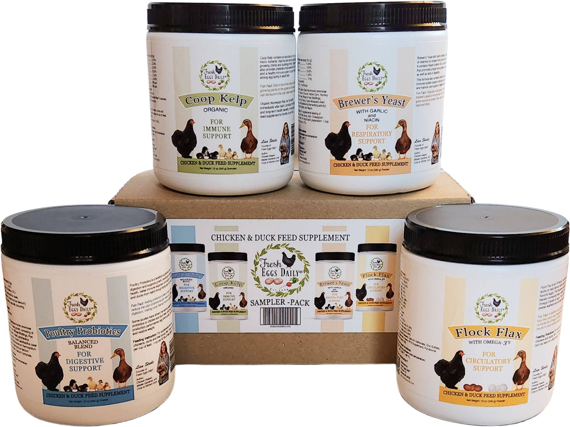 Fresh Eggs Daily Supplement Sampler Kit