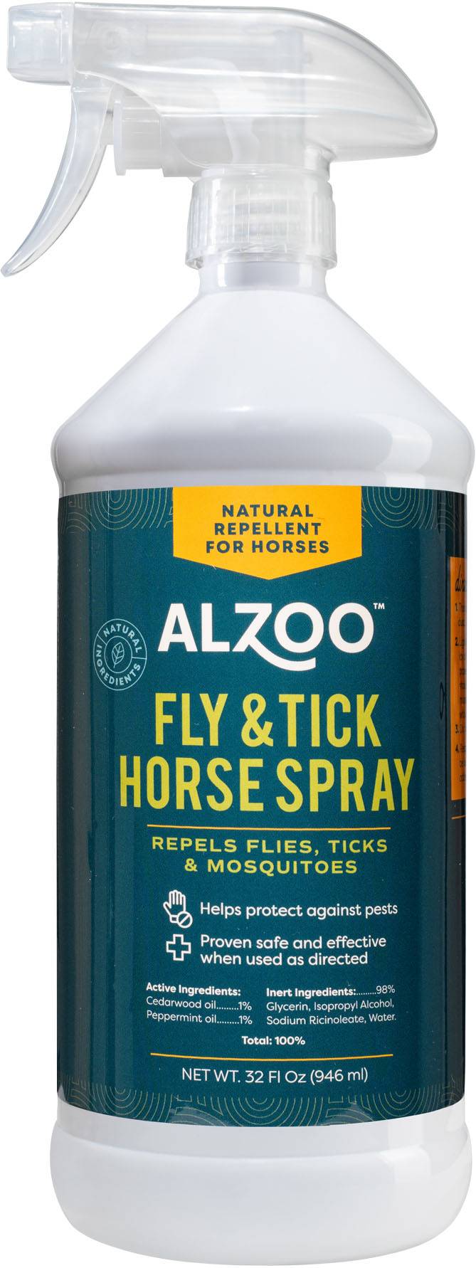 Alzoo Plant-Based Fly & Tick Horse Spray