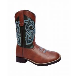 TuffRider Childrens Assateague Island Rounded Toe Western Boots