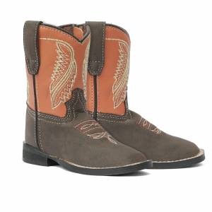 TuffRider Toddler Big Bend Rounded Toe Western Boots