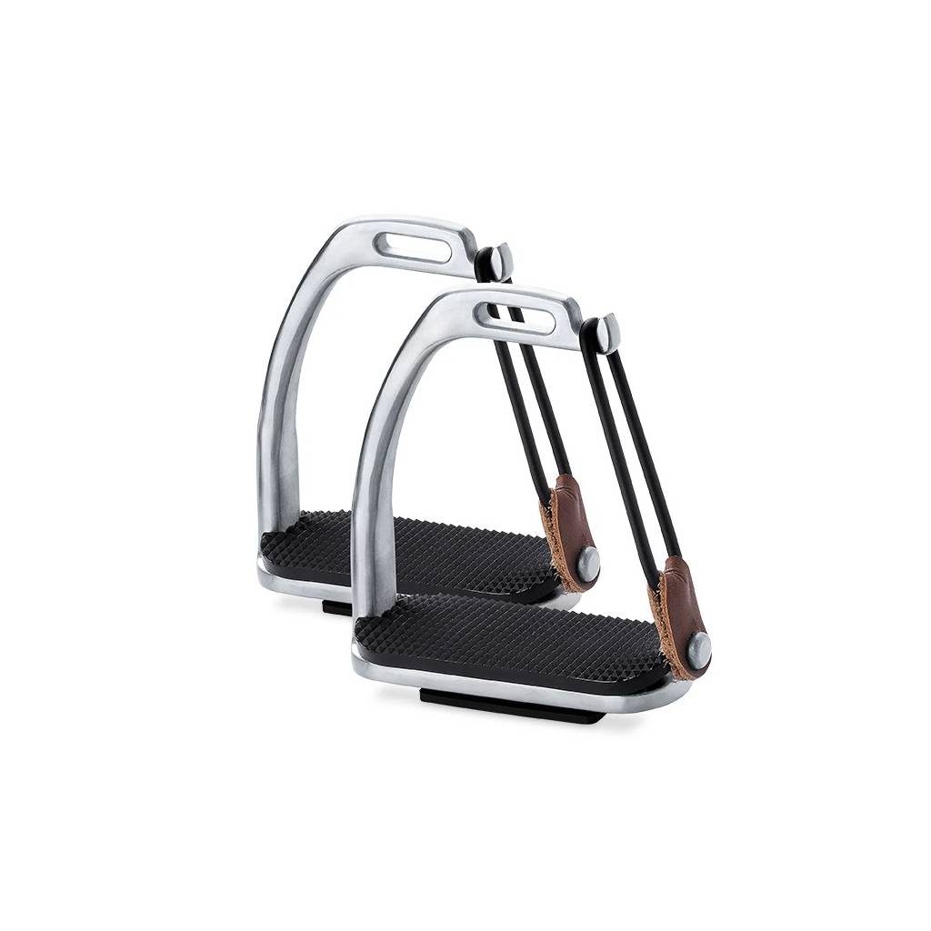 TuffRider Stainless Steel Peacock Safety Stirrups