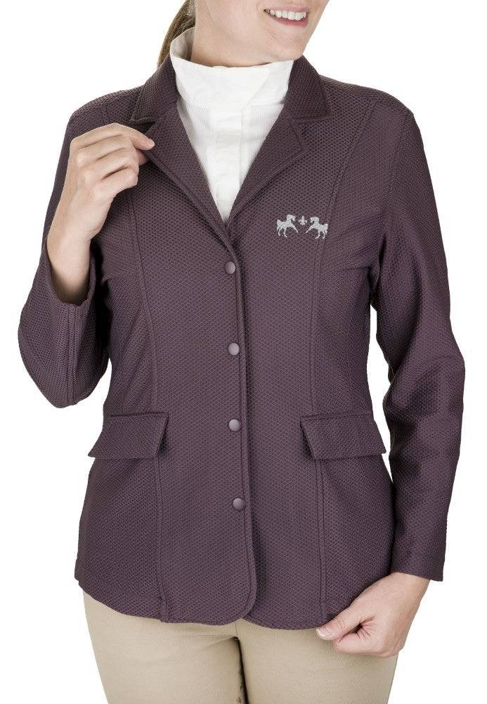 Equine Couture Ladies EquiVent 4-Snap Button Show Coat