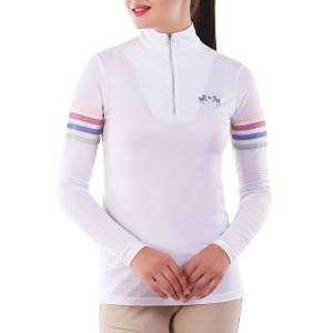 Equine Couture Ladies Gradient IceFill Show Shirt