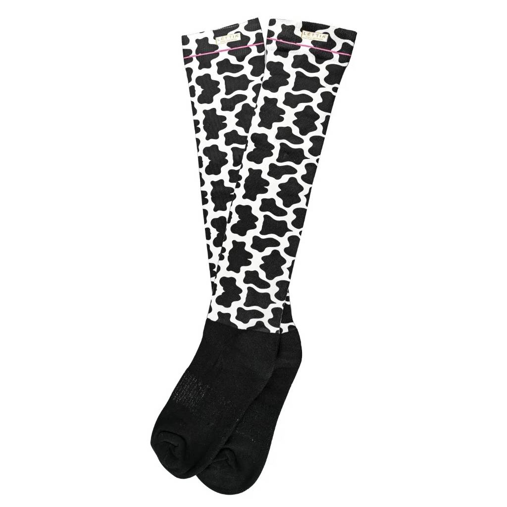 Lettia Cow Padded Sock