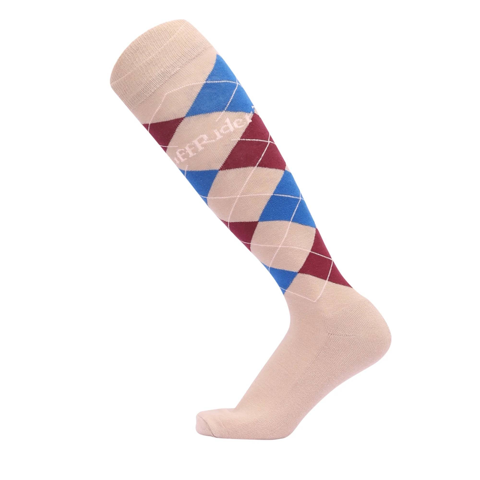TuffRider Ladies Argyle Knee Hi Socks