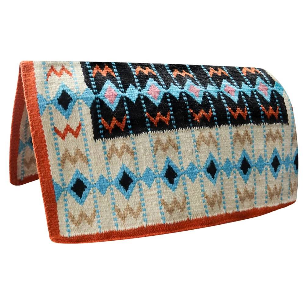 100500-46-651-34-36 TuffRider Durango Western Woven Saddle Blanket sku 100500-46-651-34-36